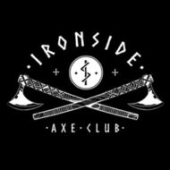 Ironside Axe Club Logo Black Background